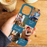 Custom 4 Foto Alle Me Lieben Alle Sie blau Case-Mate iPhone Hülle<br><div class="desc">Personalisiertes Telefongehäuse für iPhone 13 pro max (und viele andere Modelle). Der Fall enthält eine benutzerdefinierte Collage mit 4 Ihrer Lieblings-Fotos und der Formulierung "All of Me Lieben All Of You". Die Fotovorlage ist für Sie bereit, um Ihre Fotos, die als 2 vertikale Porträt und 2 quadratische Instagramm angezeigt werden,...</div>