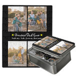 Custom 4 Foto Bester Vater je Ver Ver Fathlon Puzzle<br><div class="desc">Personalisieren Sie dieses Puzzle aus dem Plexiglas-Puzzle des Vaters mit Ihren Fotos in dieser Vierbild-Collage. Bester Vater je mit Kindernamen. Einfügen 116338323681003789 in die Suche nach der größten Größe. ⭐ PERSONALISIEREN Sie diese Vorlage, um die Fotos zu ändern. ⭐ EDIT IT weiter, um weitere Änderungen vorzunehmen. Stellen Sie bei der...</div>