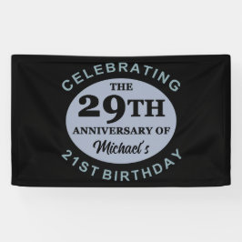 Custom 50. Geburtstag Spaß Banner