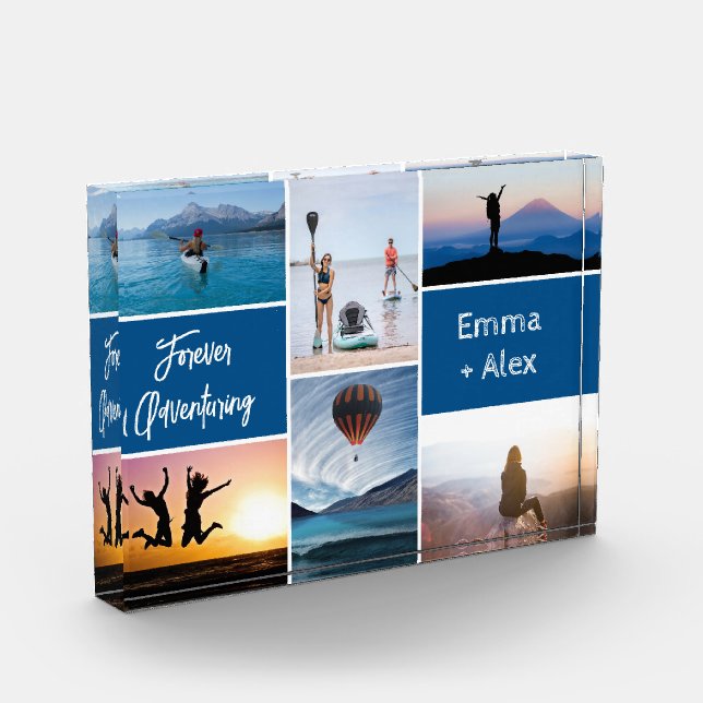 Custom 6 Foto Collage Block - Adventure & Travel (Links)
