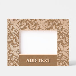 Custom 6" x 4" Landscape, FrameStyle: natürlich Geätzte Rahmen