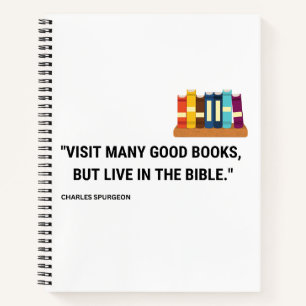Custom 8.5" x 11" Spiral Notebook mit einem Zitat Notizbuch