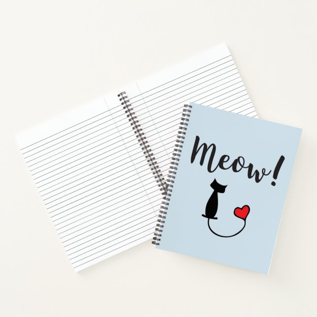 Custom 8.5" x 11" Spiral Notebook Notizbuch (Innenseite)