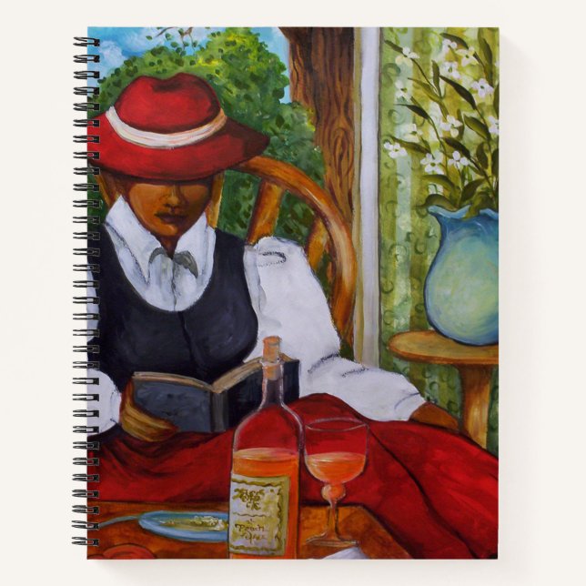 Custom 8.5" x 11" Spiral Notebook Notizbuch (Vorderseite)