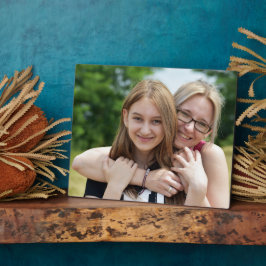 Custom 8"x10" Family Foto Plaque mit Easel Fotoplatte