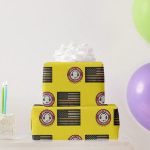 Custom 911 Dispatcher Wrapping Paper Geschenkpapier