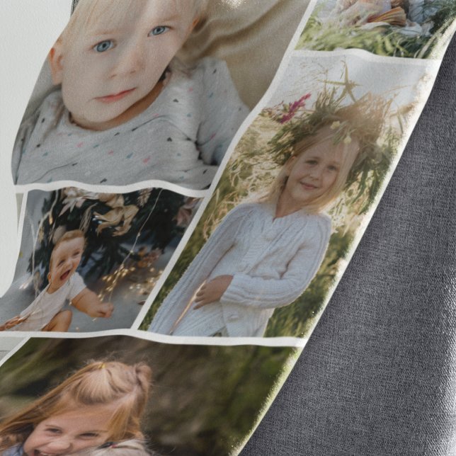 Custom 9 Photo Fleece Blanket (Von Creator hochgeladen)