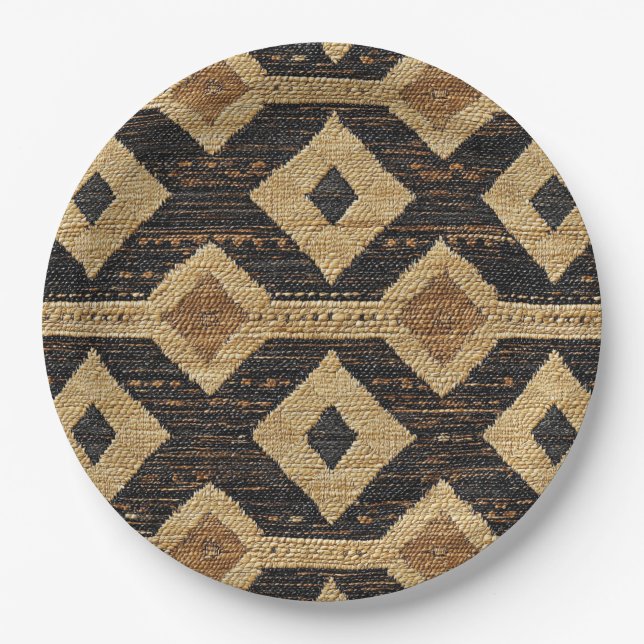 Custom 9" Round Graduation Party Teller (Vorderseite)