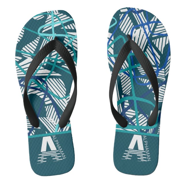 Custom a Alphaman Flip Flops (Fußbett)