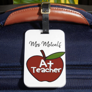 Custom A+ Teacher Gepäckanhänger