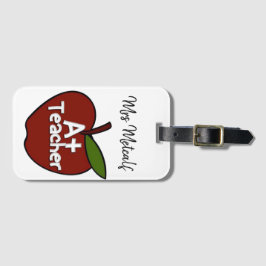 Custom A+ Teacher Gepäckanhänger