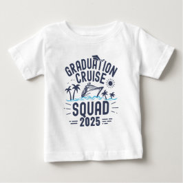 Custom Abschluss Cruise Squad Grad Trip Group Baby T-shirt