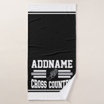 Custom ADD NAME Cross Country Runner Running Team