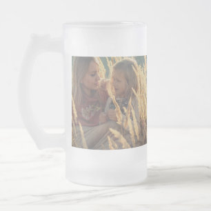 Custom add your foto von christlichen Personalized Mattglas Bierglas