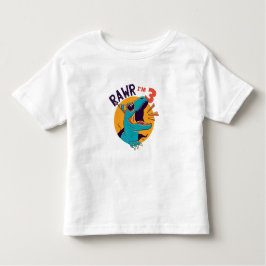 Custom Age Dinosaur Roar Ich bin Geburtstag T - Sh Kleinkind T-shirt