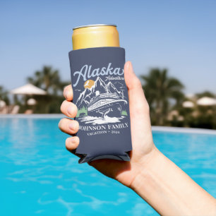 Custom Alaska Cruise Family Friends Group Matching Selters Dosenkühler