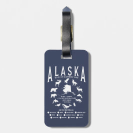 Custom Alaska Family Schifffahrt Wildbeobachtung Gepäckanhänger