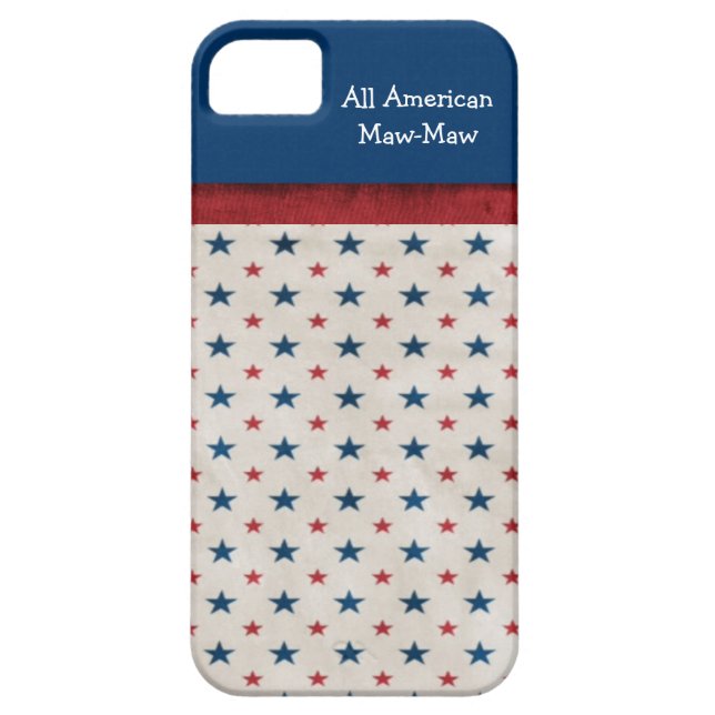 Custom All-American iPhone Case (Rückseite)