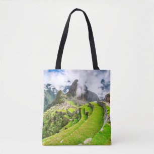 Custom All-Over-Print Tote Bag Machu Picchu, Cusco Tasche