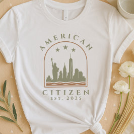 Custom American Citizen T - Shirt | Festgestelltes