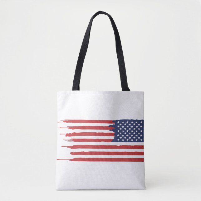 Custom American USA Flag  Tasche (Vorderseite)