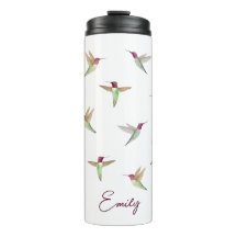 Custom Anna's Hummingbirds Thermal Tumbler