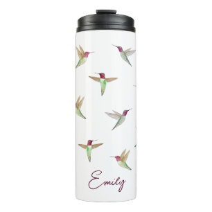 Custom Anna's Hummingbirds Thermal Tumbler Thermosbecher