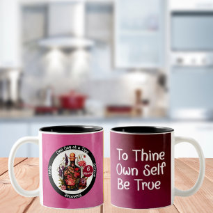 Custom Apothececececary Erholung Meilenstein Gesch Zweifarbige Tasse