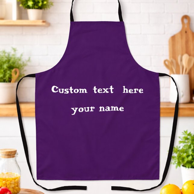 Custom Apron Personalized Name Logo Kitchen Gift Schürze (Von Creator hochgeladen)