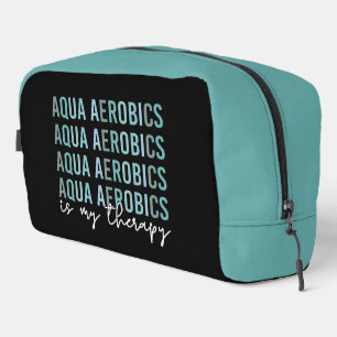 Custom Aqua Aerobics ist meine Therapie Wasser Aer Waschbeutel
