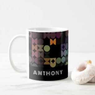 Custom Aquamarin Blue Lila Black Angesagt Art Must Kaffeetasse