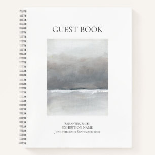 Custom Art Show Ausstellung Gästebuch Notizbuch