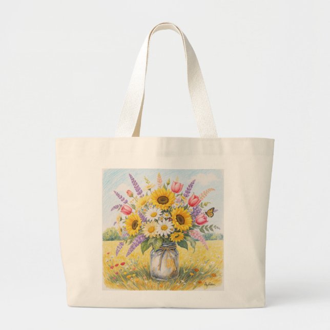 Custom Art Tote Bag – Stylish & Eco-Friendly (Devant)