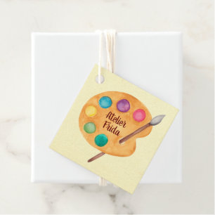 Custom Artist NAME - Kunstlehrermesse Geschenkanhänger