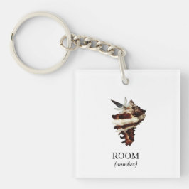 Custom Artistic Coastal Numéro de chambre de l'hôt
