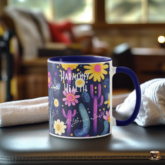 Custom Artistic Tasse for Wellness Business - Kakt
