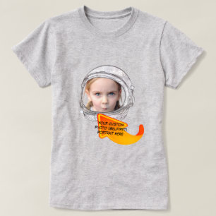 Custom Astronaut Girl Boy Astronaut Kostüm T-Shirt