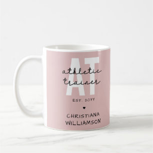 Custom Athletic Trainer bei sportlicher Ausbildung Kaffeetasse