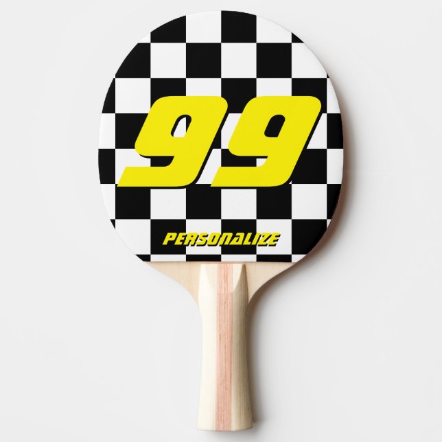 Custom Auto Racing Paddle für Tischtennis Tischtennis Schläger (Vorderseite)