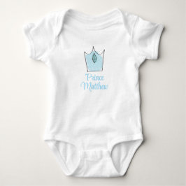 Custom Baby Boy Gift, Prince, Personalisiert Baby Strampler