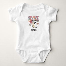 Custom baby clothes,custom Spooky season,Halloween Baby Strampler