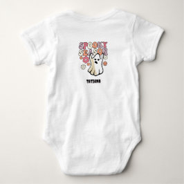 Custom baby clothes,custom Spooky season,Halloween Baby Strampler