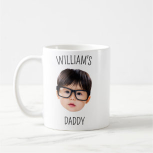 Custom Baby Face für New Dad New Christmas Kaffeetasse