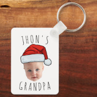 Custom Baby Face Weihnachtsmannmütze Weihnachts-Fo