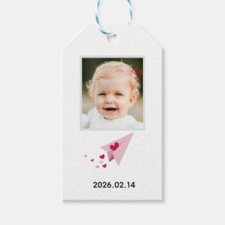 Custom Baby First Birthday Photo and Date Geschenkanhänger