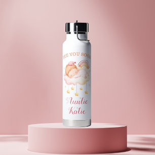 Custom Baby Girl Name Sie bald sehen Trinkflasche