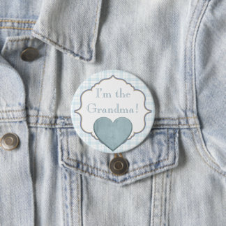 Custom Baby Shower Party Ich bin die Oma-Taste Button