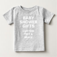 Custom Baby T - Shirt Baby Duschgeschenk