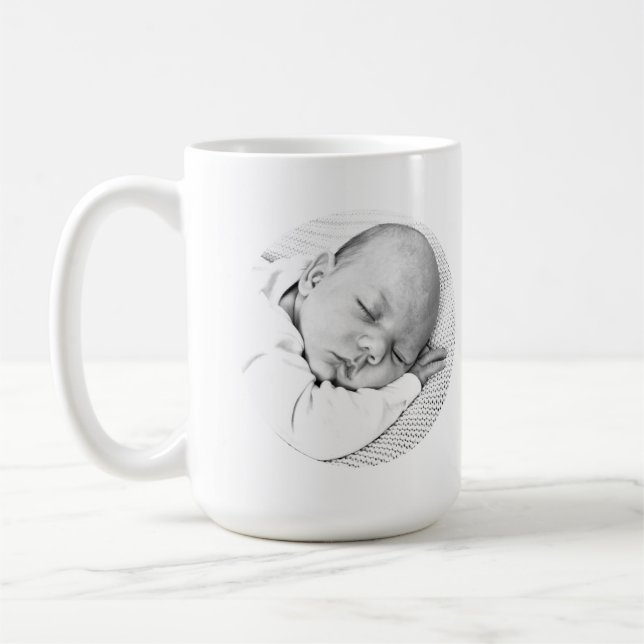 "Custom Baby Tasse - Foto & Name Birth Gift" (Links)