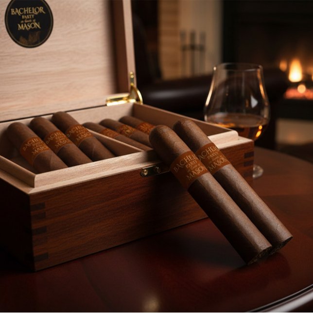 Custom Bachelor Party Cigar Wrap (Von Creator hochgeladen)